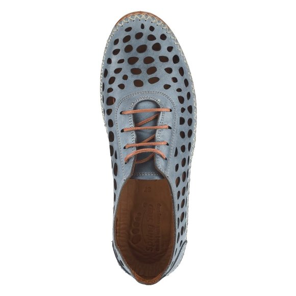 Spring Step Women's Bernetta Loafer in Blue - Picture 6 of 8